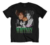 Whitney Houston - T-Shirt # M Unisex Black # Always Love You Homage