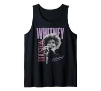 Whitney Houston Tan Emocional Angustiado Tonal Foto Camiseta sin Mangas