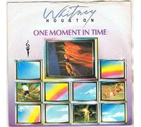 Whitney Houston - WHITNEY HOUSTON One Moment in Time UK 7" 45