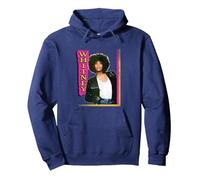 Whitney Houston Whitney Sudadera con Capucha, Unisex para Adultos, Azul Marino, L