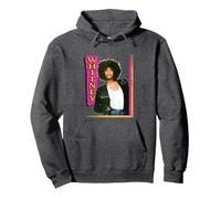 Whitney Houston Whitney Sudadera con Capucha, Unisex para Adultos, Jaspeado Oscuro, L
