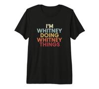 Whitney Name Whitney Personalized Name First Given Camiseta Premium
