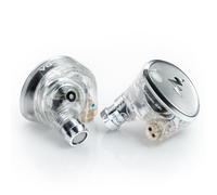 Whizzer Kylin HE01+ - Auriculares intraurales con sonido claro, graves profundos PU y P iafragma híbrido 7N OFC, cable intercambiable, monitor intraural certificado de alta resolución