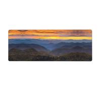 WHJDPP Blue Ridge Parkway Mountains Prints - Alfombrilla de ratón extendida (30,5 x 80 cm)
