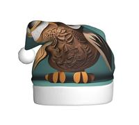 WHJDPP Bonito sombrero de Navidad con imagen de búhos para adultos, para Navidad, Halloween, Año Nuevo, ventas, promociones