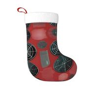 WHJDPP Calcetines decorativos de Navidad con estampado de armas biológicas para decoración durante Halloween, Navidad y Año Nuevo