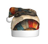WHJDPP Fibonacci fragments Picture - Sombreros de Navidad de felpa para hombres y mujeres, gorras de fiesta de Año Nuevo para adultos