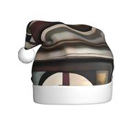 WHJDPP Fragments of Dreams Picture - Sombreros de Navidad de felpa para hombres y mujeres, gorras de fiesta de Año Nuevo para adultos