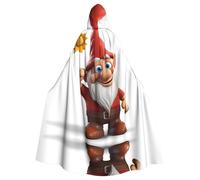 WHJDPP Gnomes take sunflowers Prints Halloween - Capa con capucha para adultos para fiestas de disfraces y eventos temáticos