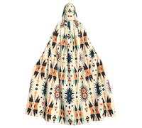 WHJDPP La capa con capucha para adultos con diseño de mariposas en espinas de pez es un poncho con capucha súper grande, cómodo y duradero para Halloween