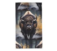 WHJDPP North American Bison - Toallas de toalla estampadas de bisonte de 27.5 x 16 pulgadas, agradables al tacto, absorbentes, esponjosas y suaves para baño, playa, exteriores