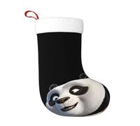 WHJDPP Panda is Coming - Calcetines decorativos de Navidad para decorar durante Halloween, Navidad y Año Nuevo