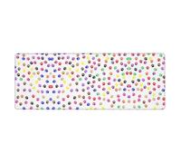 WHJDPP Paw Prints - Alfombrilla de ratón extendida (30,5 x 80 cm)
