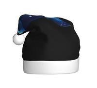 WHJDPP Pegasus in the Galaxy Prints - Gorro de Navidad para adultos, diseño suave, ligero y esponjoso para hombres y mujeres