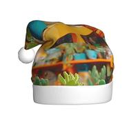 WHJDPP Sombrero de Navidad con imagen de cactus para adultos, para Navidad, Halloween, Año Nuevo, ventas, promociones