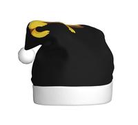 WHJDPP Sombrero de Navidad con imagen de comadreja amarilla en una rama para adultos, adecuado para Halloween, Navidad y Año Nuevo