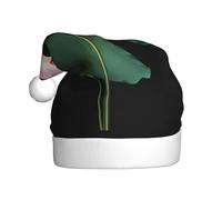 WHJDPP Sombrero de Navidad con imagen de mariposas bailando junto al loto para adultos, para Navidad, Halloween, Año Nuevo, ventas, promociones