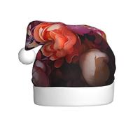 WHJDPP Sombrero de Navidad con imagen de mariposas y arbustos frescos para adultos, para Navidad, Halloween, Año Nuevo, ventas, promociones