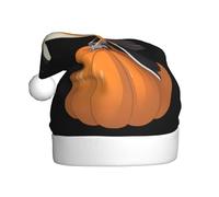 WHJDPP Sombrero de Navidad con imagen de pájaro carpintero en una calabaza para adultos, adecuado para Halloween, Navidad y Año Nuevo