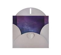 WHJDPP Tarjeta de felicitación gris del universo con estrellas y galaxia, impresión interestelar de 4 x 6 pulgadas para Navidad, cumpleaños infantiles, día de San Valentín, aniversarios de boda e