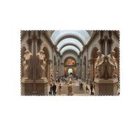 WHJDPP The Metropolitan Museum of Art in New York - Manteles individuales impresos para mesa de comedor, juego de 6 para hogares y banquetes, fáciles de limpiar a temperatura ambiente para un uso