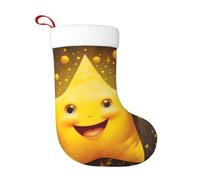 WHJSHOP Big Star Among The Stars - Calcetines decorativos de Navidad para decorar durante Halloween, Navidad y Año Nuevo