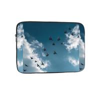 WHJSHOP Birds of Prey in The Blue Sky - Funda para portátil a prueba de golpes para hombres y mujeres, viajes de negocios, escuela y oficina