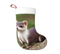 WHJSHOP Bonitos calcetines decorativos de Navidad con estampado de comadreja suaves, ligeros, con una buena sensación táctil para Halloween y Año Nuevo