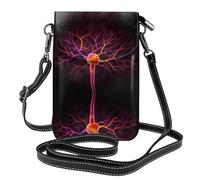 WHJSHOP Cell Nucleus Extension Picture - Bolso cruzado de piel para mujer, impermeable y duradero