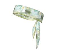 WHJSHOP - Corbata deportiva para la cabeza con estampado de diente de león al sol, secado rápido, absorbe la humedad para mujeres, niñas y hombres, entrenamiento, ligero, transpirable
