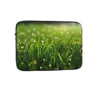 WHJSHOP Dew on The Grass Prints - Funda portátil a prueba de golpes para laptop para hombres y mujeres, viajes de negocios y uso diario en la oficina