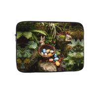 WHJSHOP Easter Treasures in The Garden Prints - Funda portátil a prueba de golpes para laptop para hombres y mujeres, viajes de negocios y uso diario en la oficina