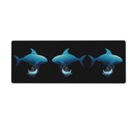 WHJSHOP Fantasy Life in The Ocean - Alfombrilla de mouse extragrande de 12 x 31.5 pulgadas para computadoras de escritorio, portátiles, computadoras personales