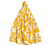 WHJSHOP Flying Dove - Capa con capucha para adultos, para Halloween, juegos de rol y fiestas de disfraces