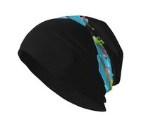 WHJSHOP Friendly Alligator Reservoir - Gorro de punto para adultos, suave, cómodo, elástico, para hombres y mujeres, color negro