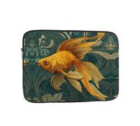 WHJSHOP Goldfish in The Vortex Prints - Funda portátil a prueba de golpes para laptop para hombres y mujeres, viajes de negocios y uso diario en la oficina