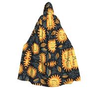 WHJSHOP Goodlooking Hello Sunshine Picture - Capa con capucha para adultos, para Halloween, disfraces de juegos de rol y fiestas temáticas