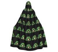 WHJSHOP Gopher On The Mango Tree Picture Halloween - Capa con capucha para hombre y mujer, para juegos de rol
