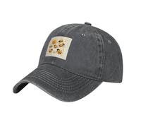 WHJSHOP Gorra de béisbol negra para adultos, con imagen de insectos en el sol, para hombres y mujeres, cómoda y ajustable, Deep Heather, talla única
