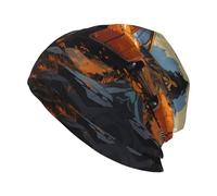 WHJSHOP Gorro de punto con estampado «Take a Trip in The Car», gorro elástico suave y cómodo para hombres y mujeres, color negro