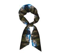 WHJSHOP Hermosa bufanda de moda para mujer con imagen del parque nacional de Yosemite - Accesorios para el pelo para la cabeza, bufanda versátil para mujer, Día de San Valentín y Día de la Madre