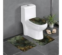 WHJSHOP Juego de alfombras de baño con imagen de nubes bajo el abismo: 3 alfombrillas antideslizantes (24 x 16 pulgadas) para inodoro, tocador y baños, fácil de limpiar