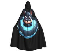 WHJSHOP La capa con capucha de murciélago en un anillo de natación para adultos es una capa súper grande, cómoda y duradera