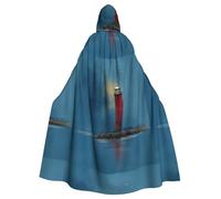 WHJSHOP Lighthouse On The Coast Picture - Capa con capucha de Halloween para hombre y mujer, ropa para juegos de rol