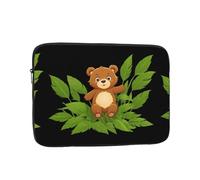 WHJSHOP Little Bear in The Bamboo Leaves - Funda para portátil a prueba de golpes, para hombres y mujeres, viajes de negocios, escuela y oficina