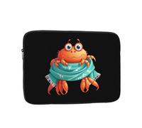 WHJSHOP Little Crab in The Scarf - Funda para portátil a prueba de golpes, para hombres y mujeres, viajes de negocios, escuela y oficina