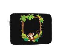 WHJSHOP Little Monkey on The Vine - Funda para portátil a prueba de golpes para hombres y mujeres, viajes de negocios, escuela y oficina