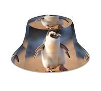 WHJSHOP Little Penguin - Gorro reflectante para aprender a caminar, para hombres y mujeres, para viajes, camping y actividades al aire libre, color negro