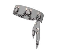 WHJSHOP Pañuelo deportivo de doble cara con estampado de ratas grises, de secado rápido, ligero, transpirable y ajustable