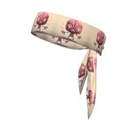 WHJSHOP Pañuelo deportivo de doble cara con impresión de cerebro humano, secado rápido, absorbe la humedad para mujeres, niñas y hombres